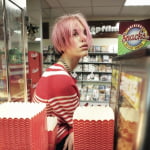 cool kid by the popcorn